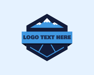 Snow Moutain Badge Logo