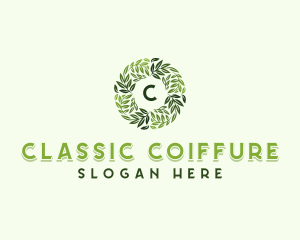 Herbal Nature Garden logo design