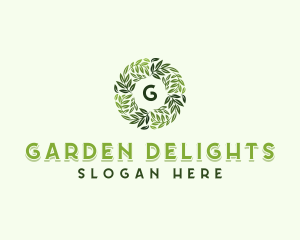 Herbal Nature Garden logo design