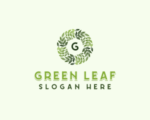 Herbal Nature Garden logo design