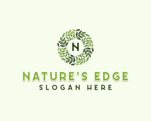 Herbal Nature Garden logo design