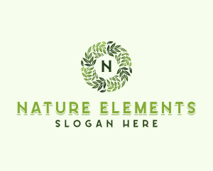 Herbal Nature Garden logo design