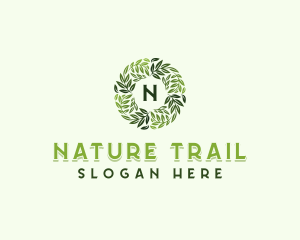 Herbal Nature Garden logo design