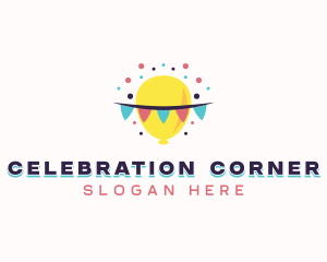 Balloon Festival Celebration logo design