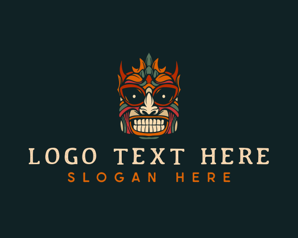 Cultural Ethnic Mask logo
