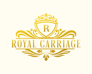 Stylish Royal Hotel logo design