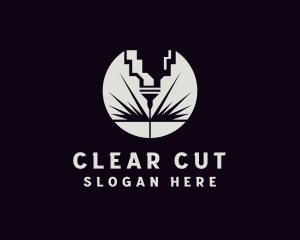 Laser Cutter Technician logo design