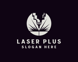 Laser Cutter Technician logo design