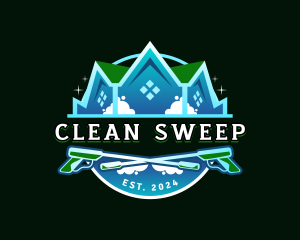 Pressure Cleaning Sanitation logo design