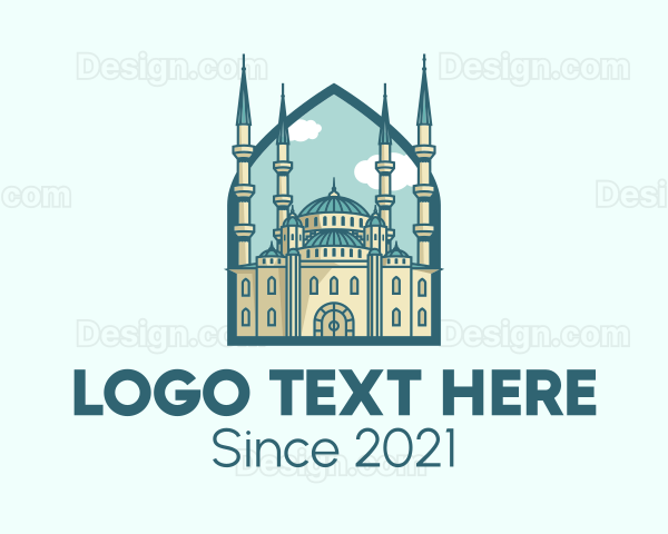 Hagia Sophia Landmark Logo