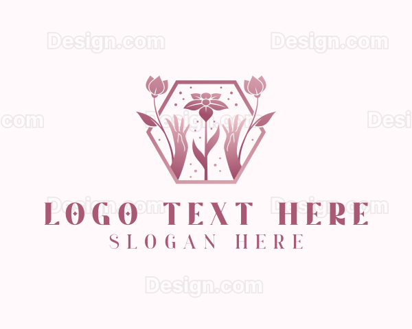 Wedding Flower Arrangement Logo