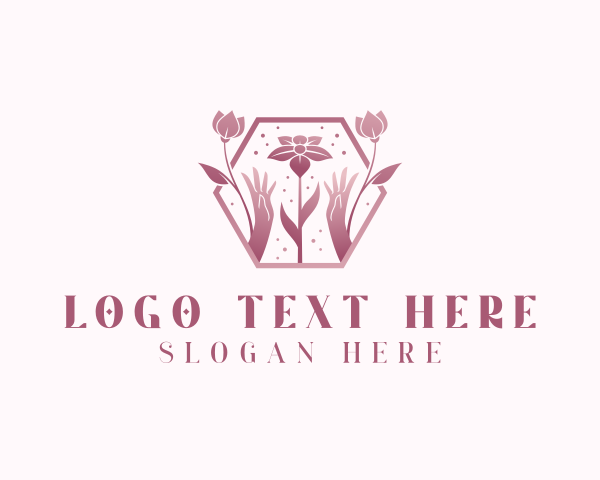 Wedding Flower Arrangement logo