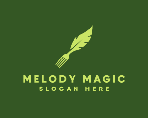 Organic Fork Leaf  logo