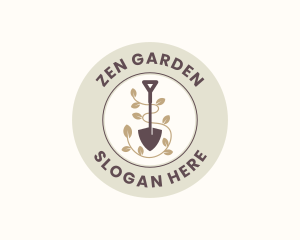 Shovel Garden Landscaping logo design