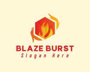 Flaming Box Energy logo design