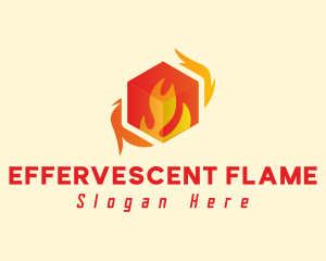 Flaming Box Energy logo design