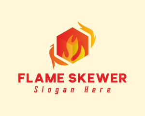 Flaming Box Energy logo design