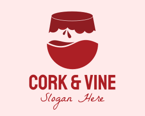 Liquid Wine Bar logo design