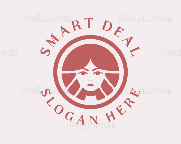 Hair Styling Woman Logo