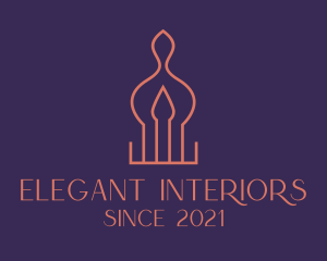 Interior Design Candle  logo