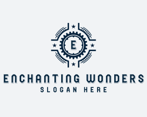 Industrial Mechanic Gear logo design