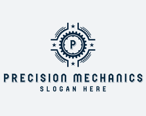 Industrial Mechanic Gear logo design