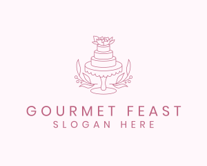 Cake Food Catering logo design