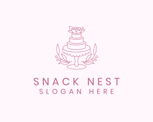 Cake Food Catering logo design