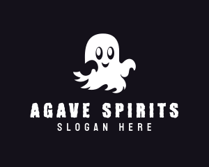 Haunted Spirit Ghost logo design