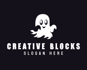 Haunted Spirit Ghost logo design