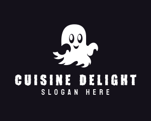 Haunted Spirit Ghost logo design