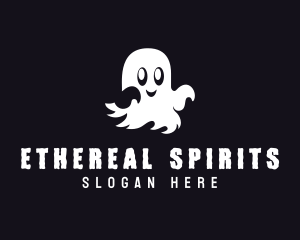 Haunted Spirit Ghost logo design