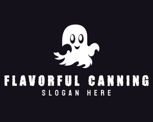 Haunted Spirit Ghost logo design