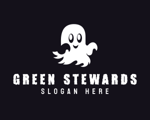 Haunted Spirit Ghost logo design