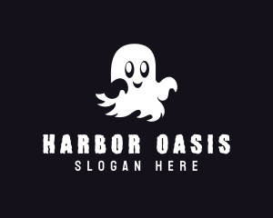 Haunted Spirit Ghost logo design