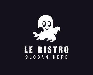 Haunted Spirit Ghost logo design