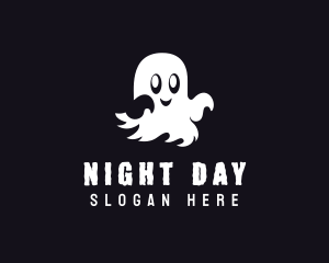 Haunted Spirit Ghost logo design