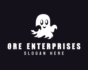 Haunted Spirit Ghost logo design