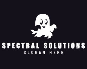 Haunted Spirit Ghost logo design