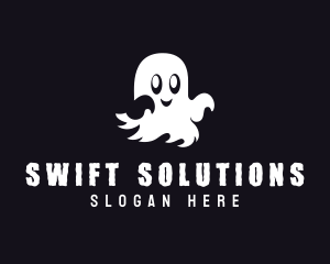 Haunted Spirit Ghost logo design