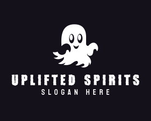 Haunted Spirit Ghost logo design