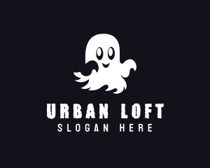 Haunted Spirit Ghost logo design