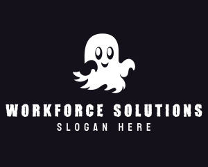 Haunted Spirit Ghost logo design