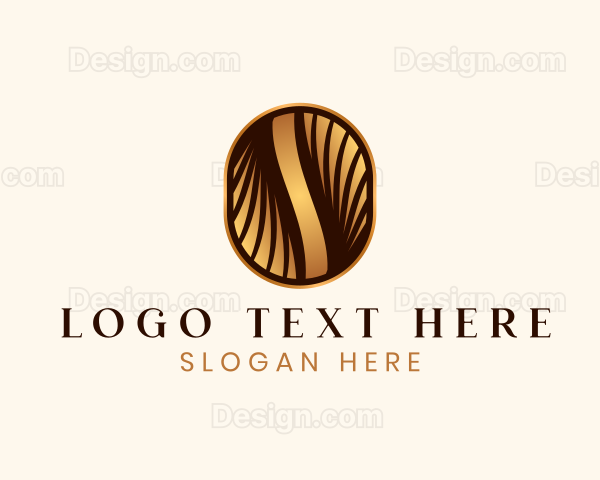 Elegant Coffee Bean Logo