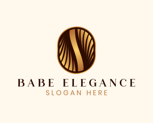 Elegant Coffee Bean Cafe logo design