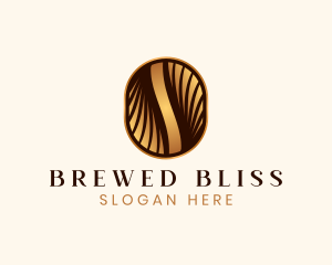 Elegant Coffee Bean  logo