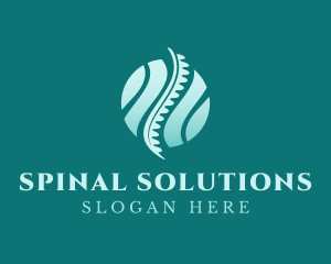 Spinal Cord Medical Treatment logo design