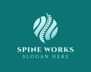 Spinal Cord Medical Treatment logo design