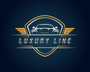 Luxury Sports Car Vehicle logo design