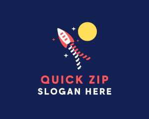 Zipper Space Rocket logo